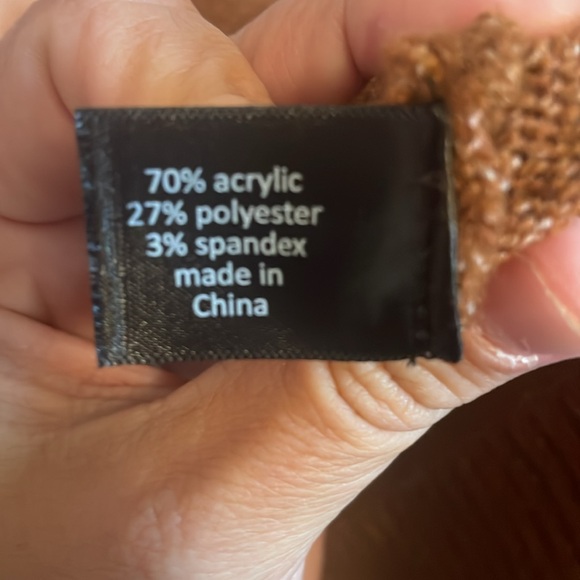 Lane Bryant Purple/Pink/Brown Striped Open Cozy Cardigan Sweater Size 14/16 NWT - Picture 8 of 8